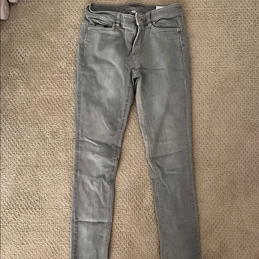 Two by Vince Camuto Women's Skinny Gray Jeans